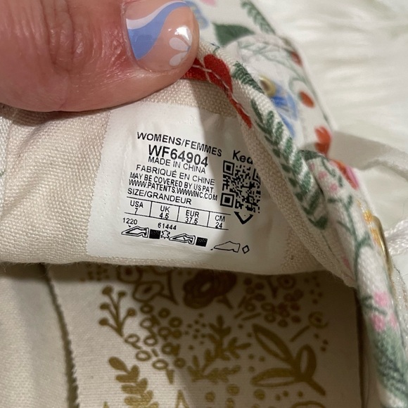 Keds x Rifle Paper Co. Kickstart Strawberry Fields Sneakers - Picture 8 of 8